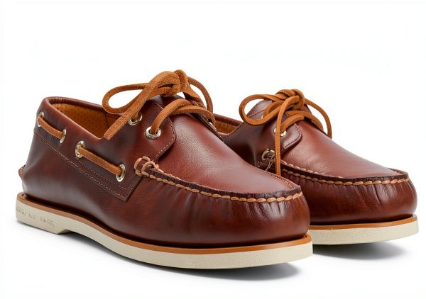 Sperry Mens Boat Shoe Premium Leather Non Marking Sole-1