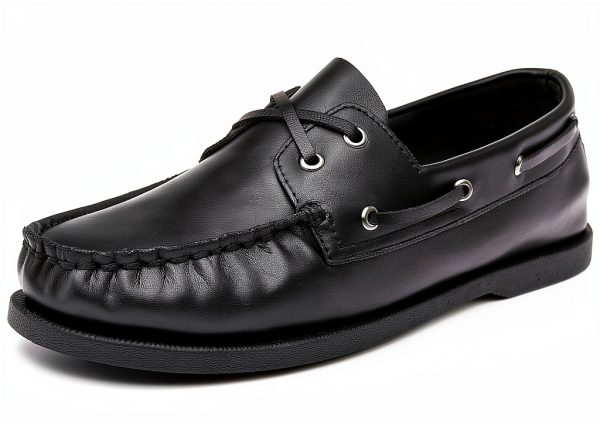 Leather Loafers for Men Classic Moccasin Design Comfort Fit-2