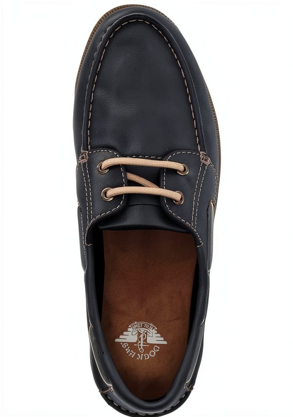 Dockers Mens Leather Boat Shoes Cushioning Wide Width-1