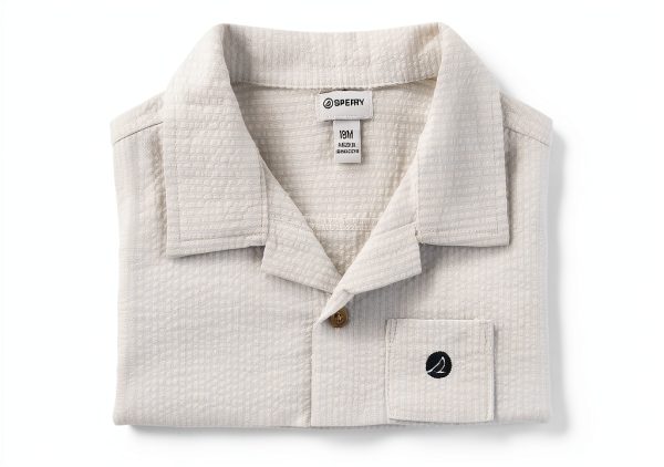 Sperry Baby Boys Seersucker Shirt Shorts Set Cotton-5