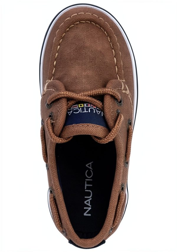 Nautica Boys Loafers Vegan Leather Casual Sneaker Style-1