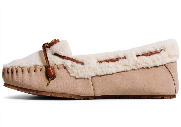 Sperry Womens Slippers Leather Barrel Lace-up Rose-3
