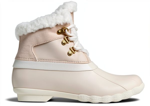 Sperry Womens Boots Water Resistant Leather Ankle Boots-1