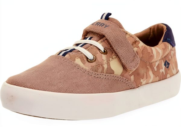 Sperry Kids Camo Sneakers Breathable Memory Foam Footbed-0