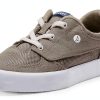 Sperry Kids Leather Sneakers Slip On Memory Foam Comfort-0