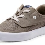 Sperry Kids Leather Sneakers Slip On Memory Foam Comfort-0