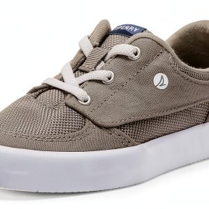 Sperry Kids Leather Sneakers Slip On Memory Foam Comfort-0
