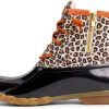 Sperry Womens Animal Print Boots Waterproof Traction Multi-2
