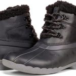 Sperry Womens Snow Boots Water Resistant Leather Traction-0