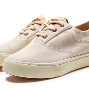 Sperry Mens Striper II CVO Knit Sneaker Bone Size 9-0