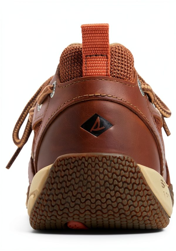 Sperry Leather Boat Shoe Water Sneaker Men Light Brown-3
