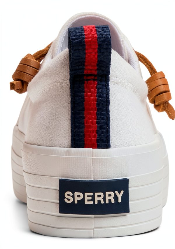 Sperry Womens Platform Sneakers Canvas Leather Comfort-2