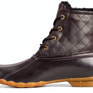 Sperry Womens Waterproof Boot Shearling Lined Ankle Boot-0