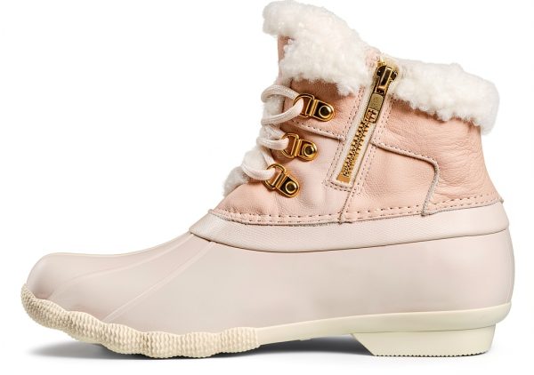 Sperry Womens Boots Water Resistant Leather Ankle Boots-2