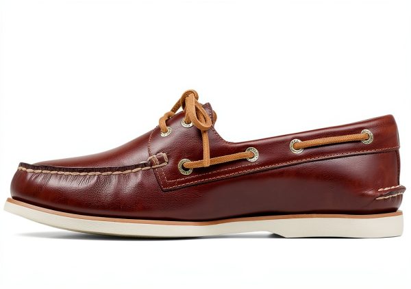 Sperry Mens Boat Shoe Premium Leather Non Marking Sole-0