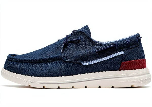 Bruno Marc Mens Loafers Slip On Canvas Casual Shoes Comfort-2