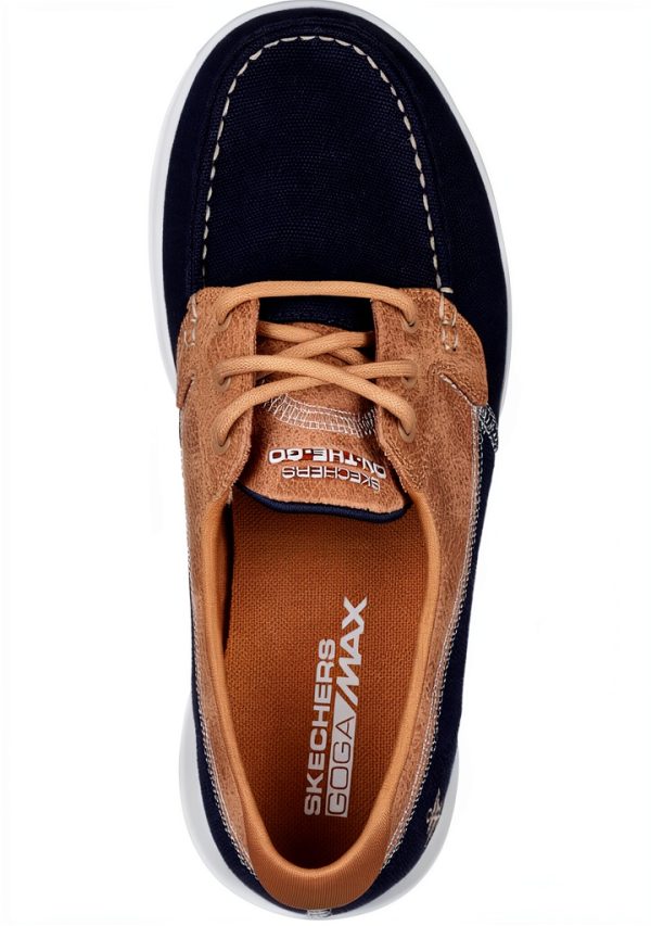 Skechers Womens Navy Walking Shoes Comfort Cushioning-2