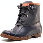 Sperry Womens Ankle Boots Soft Wool Durable Rubber Sole-0
