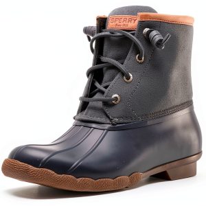 Sperry Womens Ankle Boots Soft Wool Durable Rubber Sole-0