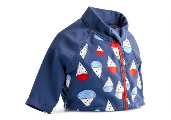 Sperry Baby Boys UPF 50+ Rash Guard Swimsuit-3