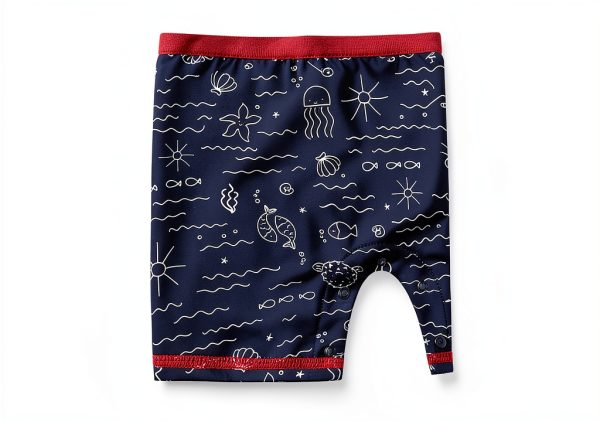 Sperry Baby Boys UPF 50+ Rash Guard Swimsuit-6