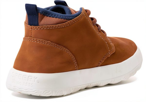 Boys Chukka Boots Sperry Tan Leather Ankle Support-5