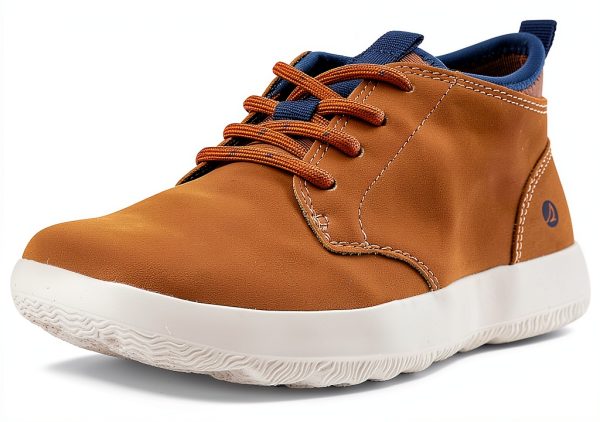 Boys Chukka Boots Sperry Tan Leather Ankle Support-0