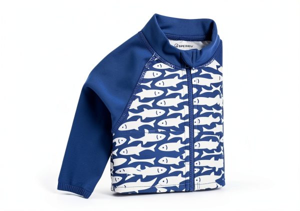 Sperry Baby Boys UPF 50+ Rash Guard Swimsuit-3