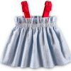 Sperry Baby Girls Seersucker 3 Piece Set Blue-1