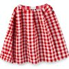 Sperry Girls Gingham Dress with Bucket Bag Cotton-5