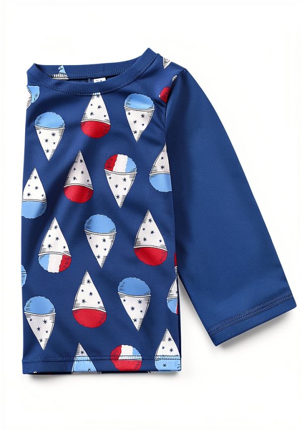 Sperry Baby Boys UPF 50+ Rash Guard Swimsuit-6
